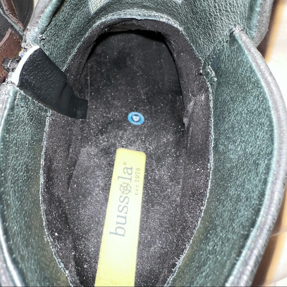 Bussola Black Leather  Ankle Boots - Picture 10 of 11